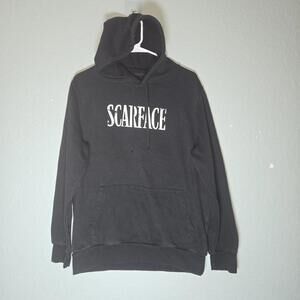 Scarface Hybrid Apparel Pullover  Black Hoodie Tony Montana sz Medium